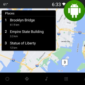 Google automotive app